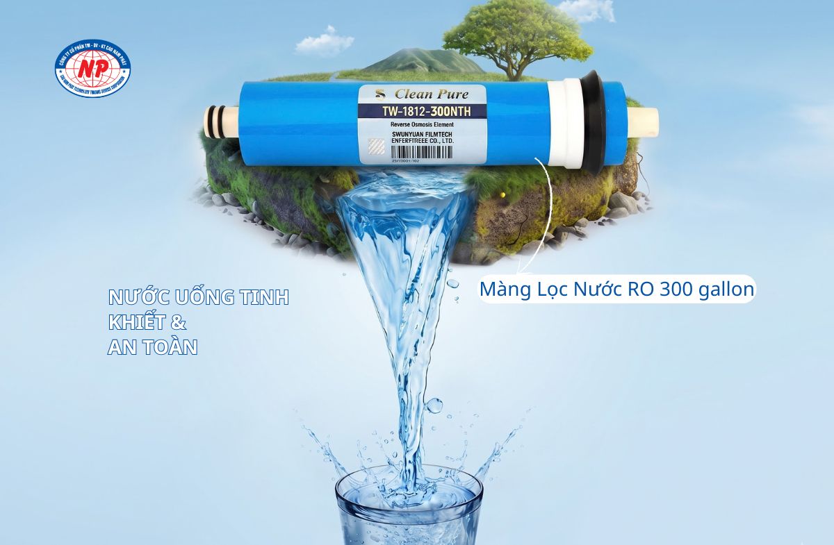 Bộ lọc nước RO 300 Gallon