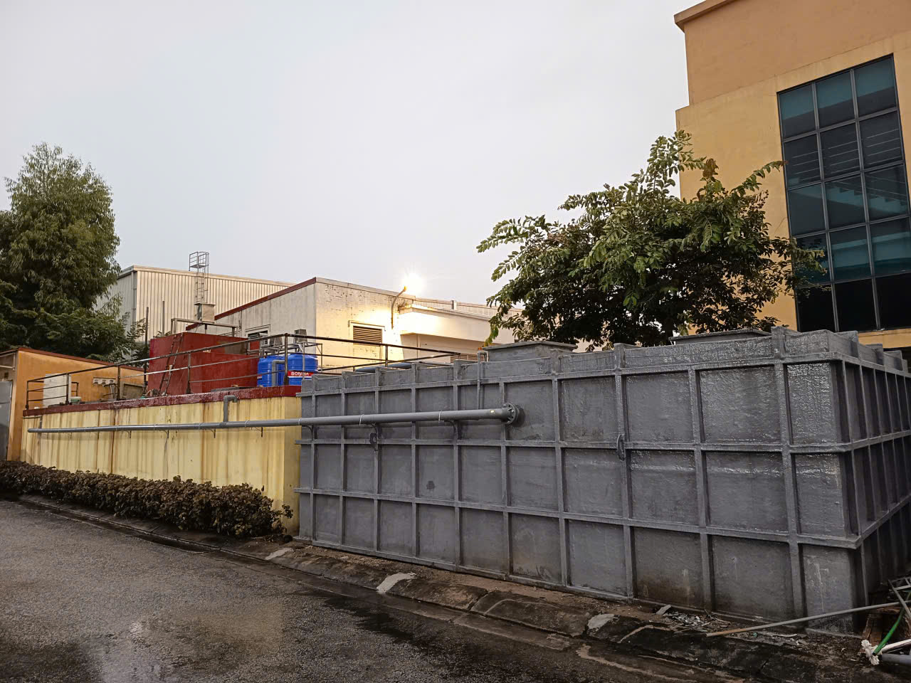 Thi công cải tạo, nâng cấp hệ thống xử lý nước thải