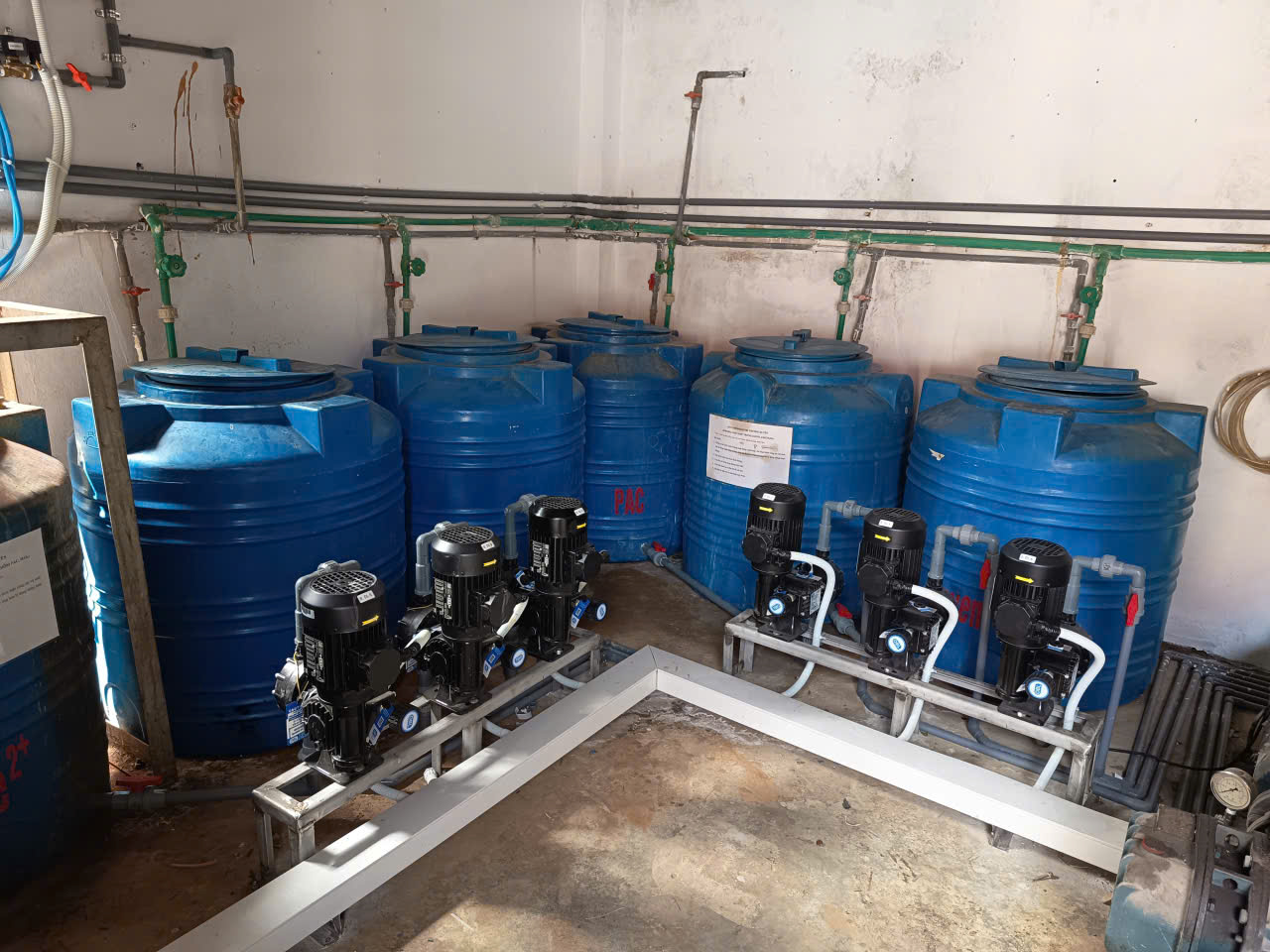 Thi công cải tạo, nâng cấp hệ thống xử lý nước thải