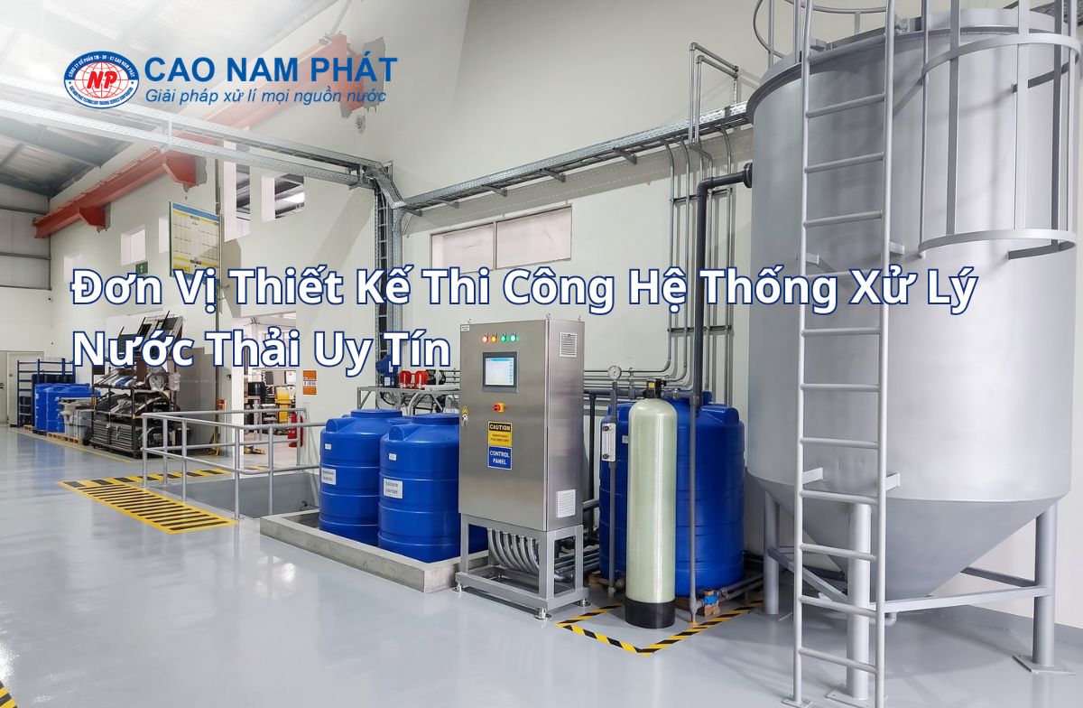 thiết kế thi công hệ thống xử lý nước thải giá thành cạnh tranh 