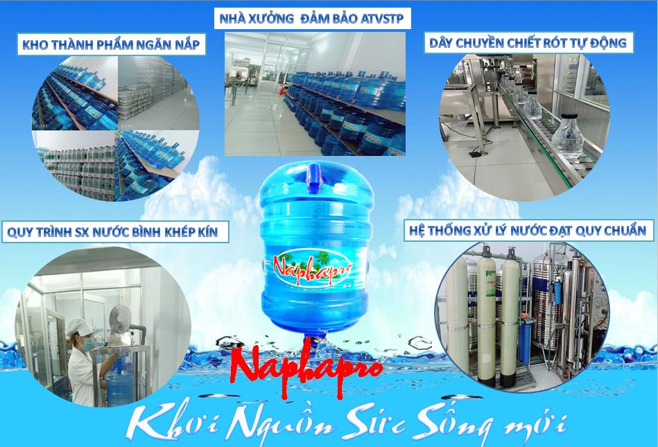 Quy trình sản xuất nước uống đóng chai NaphaPro