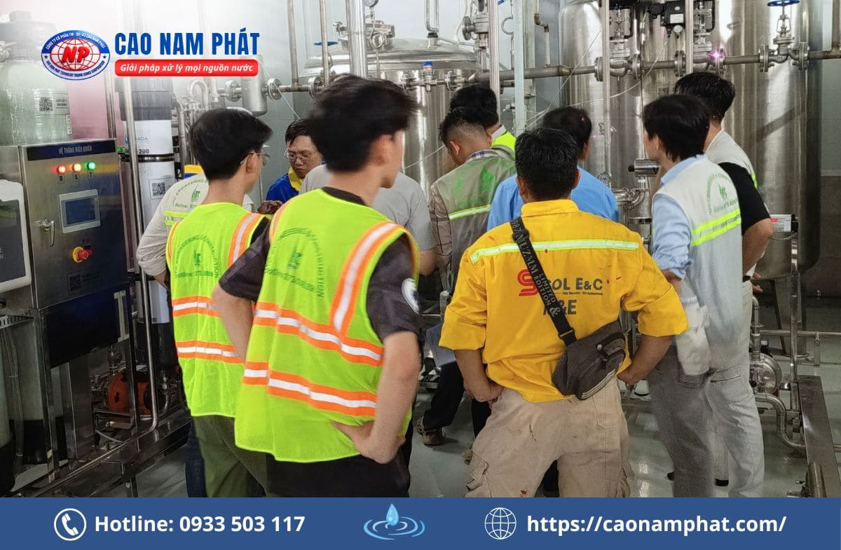 Cao Nam Phát chuyên thiết kế, lắp đặt hệ thống RO EDI chi phí tối ưu