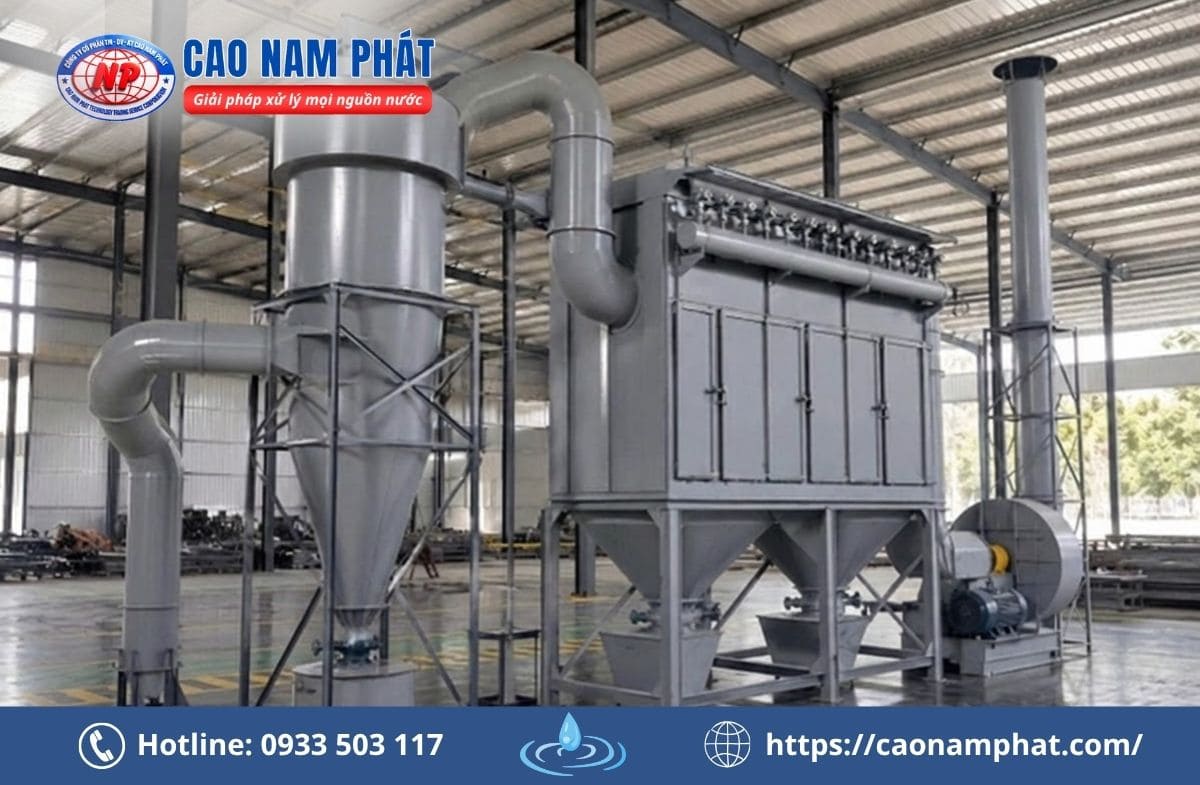 Công nghệ lọc cyclone túi vải