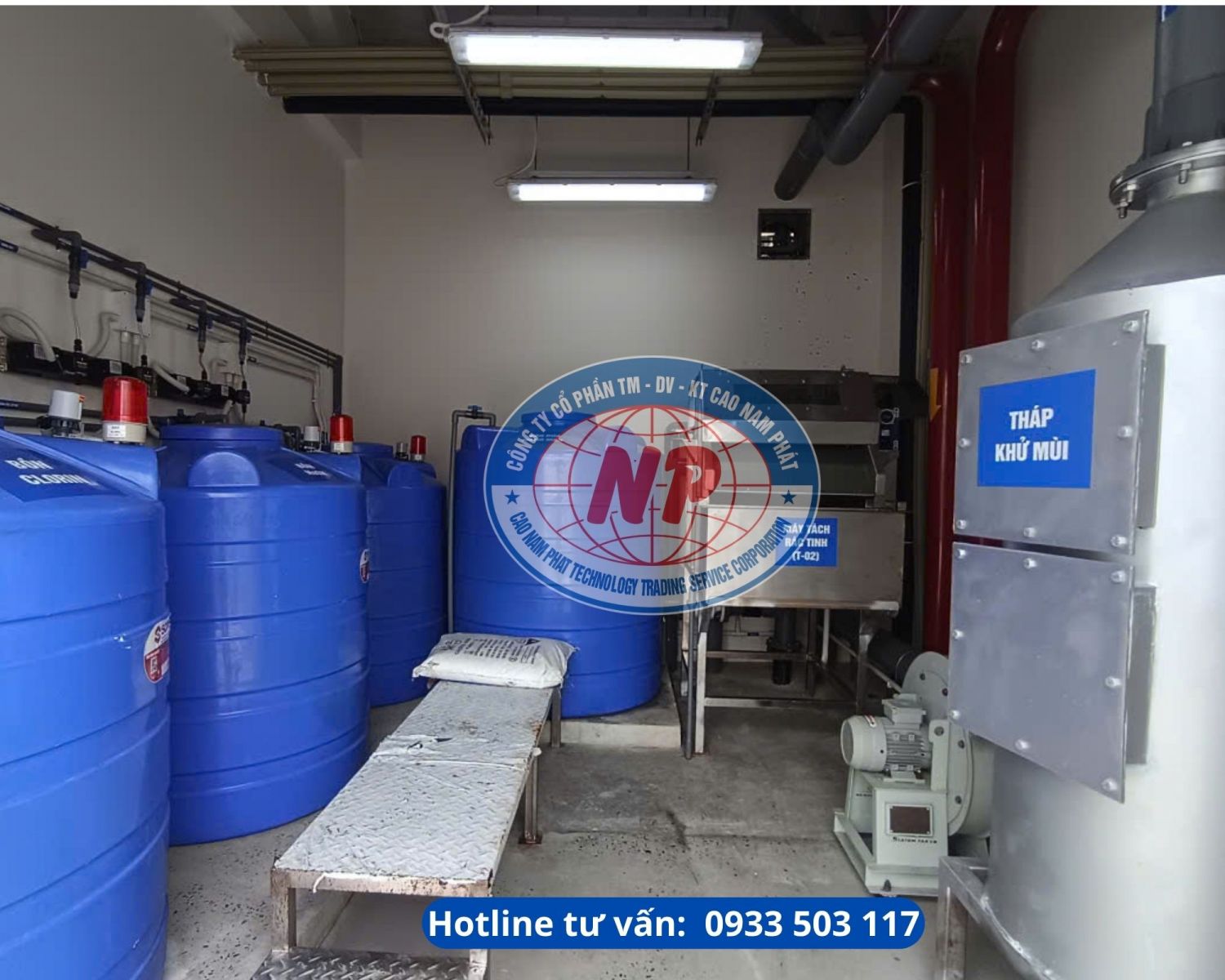 Dự án xử lý nước thải bệnh viện do Cao Nam Phát thực hiện