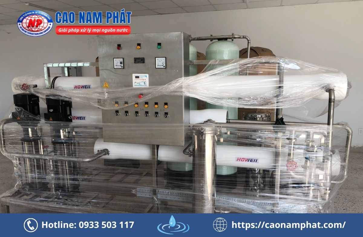 Cấu tạo của hệ thống xử lý nước siêu tinh khiết RO-EDI