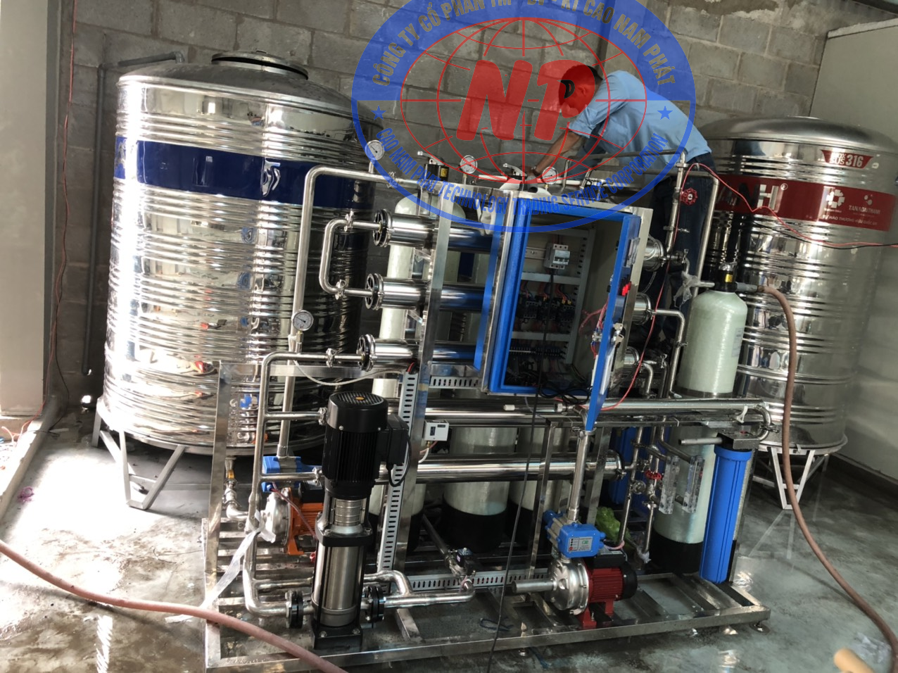 hệ thống xử lý nước cấp lò hơi tại TPHCM