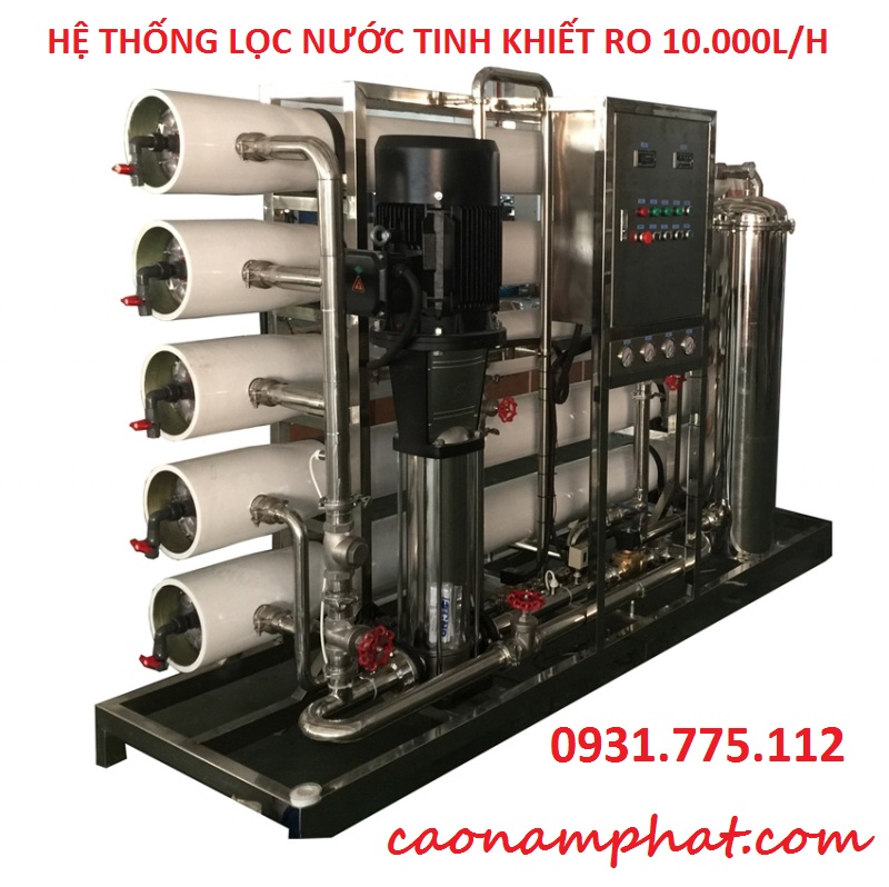 hệ thống lọc nước công nghiệp do Cao Nam Phát thiết kế