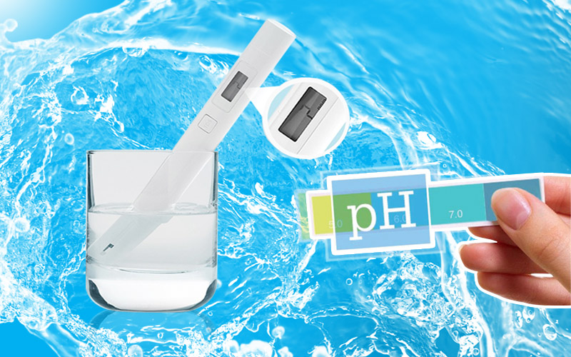 kiểm tra pH bằng bộ test nước