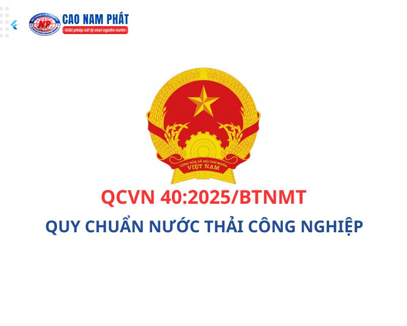 Quy chuẩn nước thải công nghiệp QCVN 40:2025/BTNMT