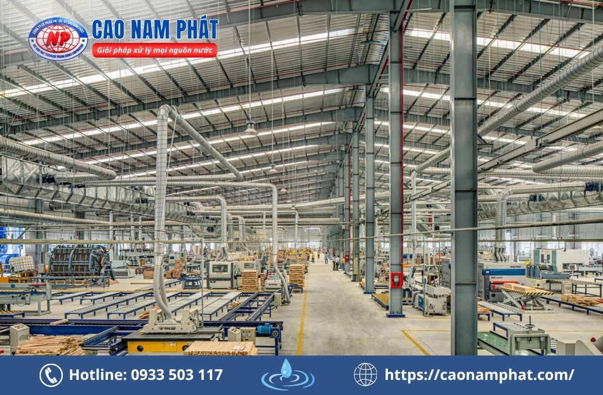 Xử lý khí thải ngành chế biến gỗ và sản xuất đồ nội thất