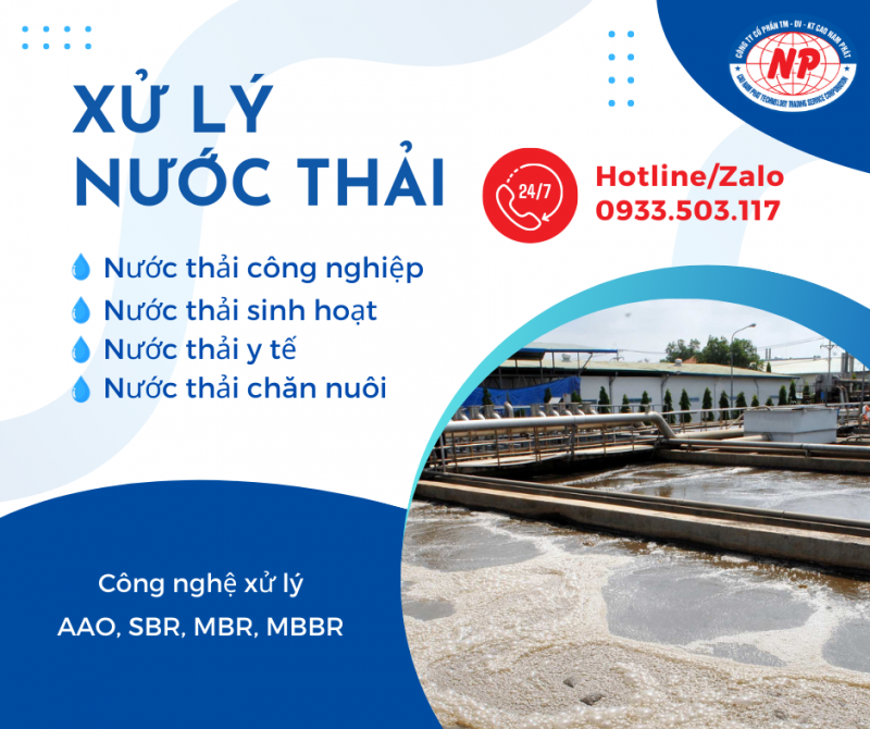 Bảo Trì Hệ Thống Xử Lý Nước Thải tại Bình Dương, Đồng Nai, TPHCM