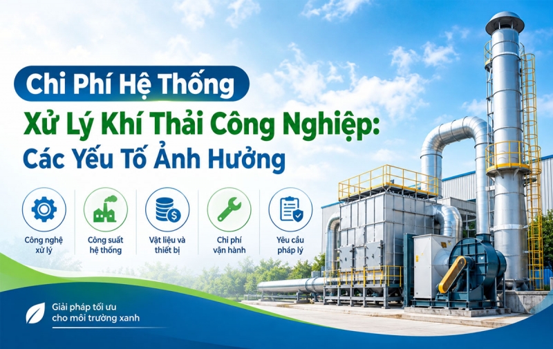 Chi Phí Hệ Thống Xử Lý Khí Thải Công Nghiệp: Các Yếu Tố Ảnh Hưởng