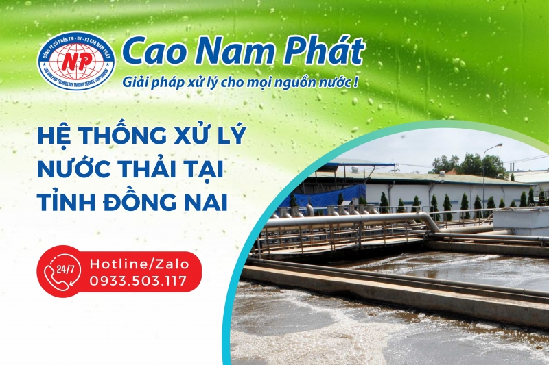 Dịch vụ xử lý nước thải tại tỉnh Đồng Nai