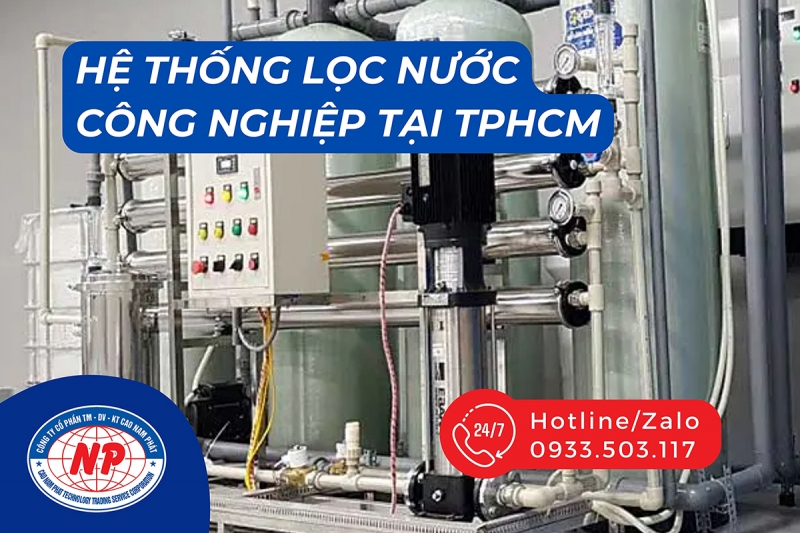 Hệ thống lọc nước công nghiệp tại TPHCM