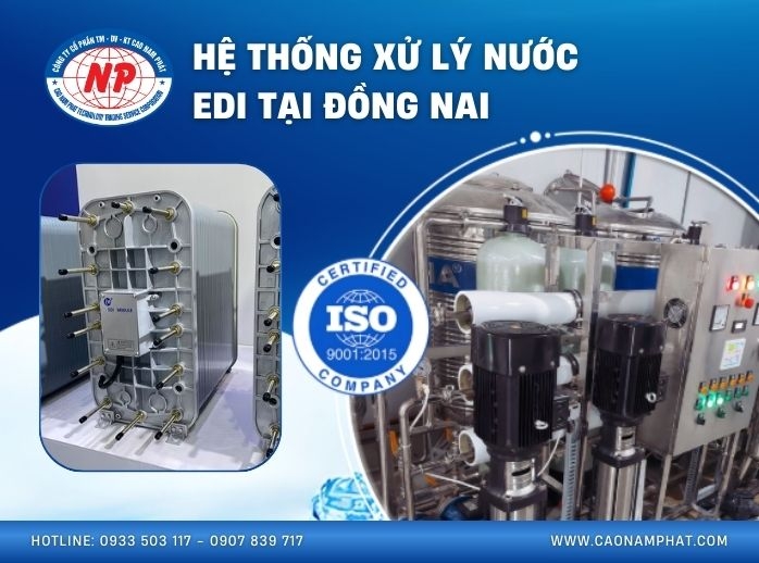 Hệ Thống Xử Lý  Nước EDI Tại Đồng Nai