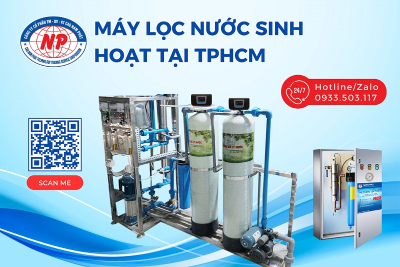 Máy lọc nước sinh hoạt tại TPHCM
