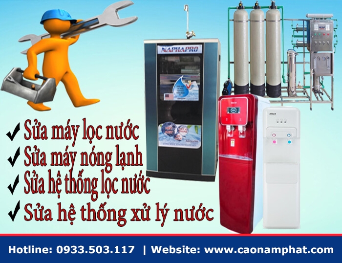 Thay lõi lọc nước tại nhà ở Bình Dương, TPHCM, Đồng Nai, Huế