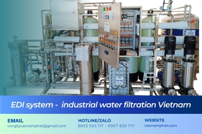 EDI system -  industrial water filtration 