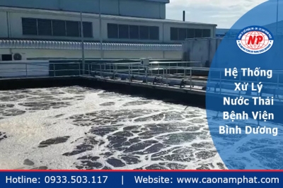 Xử lý nước thải bệnh viện tại Bình Dương