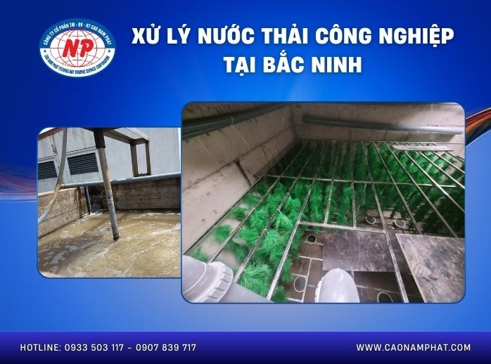 Xử lý nước thải công nghiệp tại Bắc Ninh