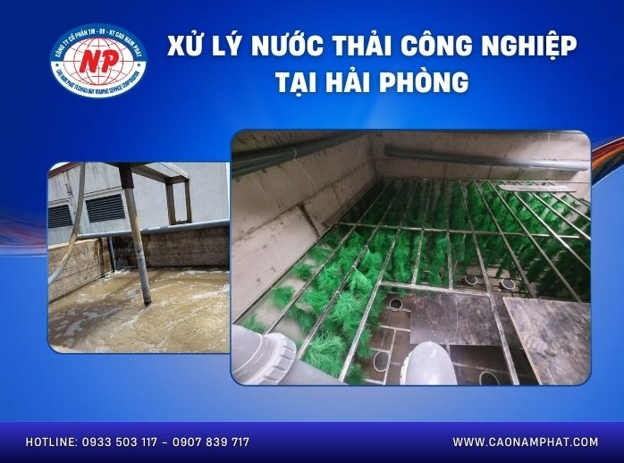 Xử lý nước thải công nghiệp tại Hải Phòng