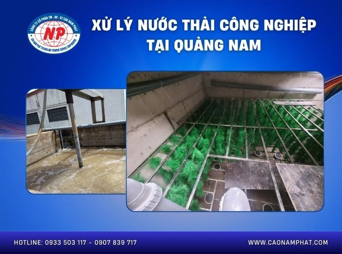 Xử lý nước thải công nghiệp tại Quảng Nam