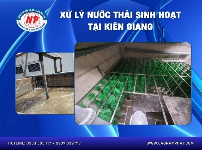 xử lý nước thải sinh hoạt tại Kiên Giang