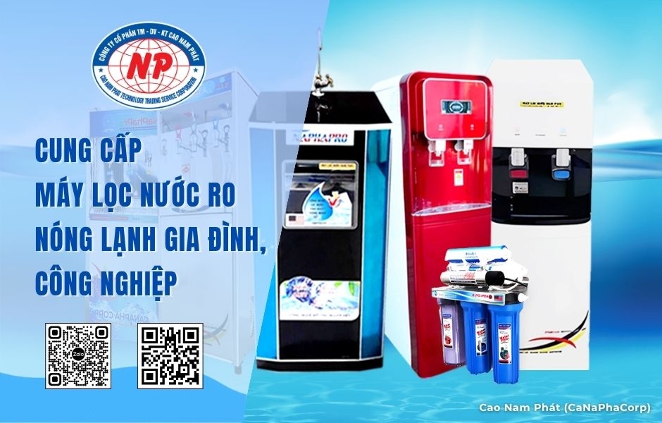 Cung cấp máy lọc nước nóng lạnh bán công nghiệp, gia đình
