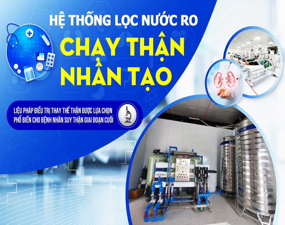 Lọc nước RO chạy thận nhân tạo