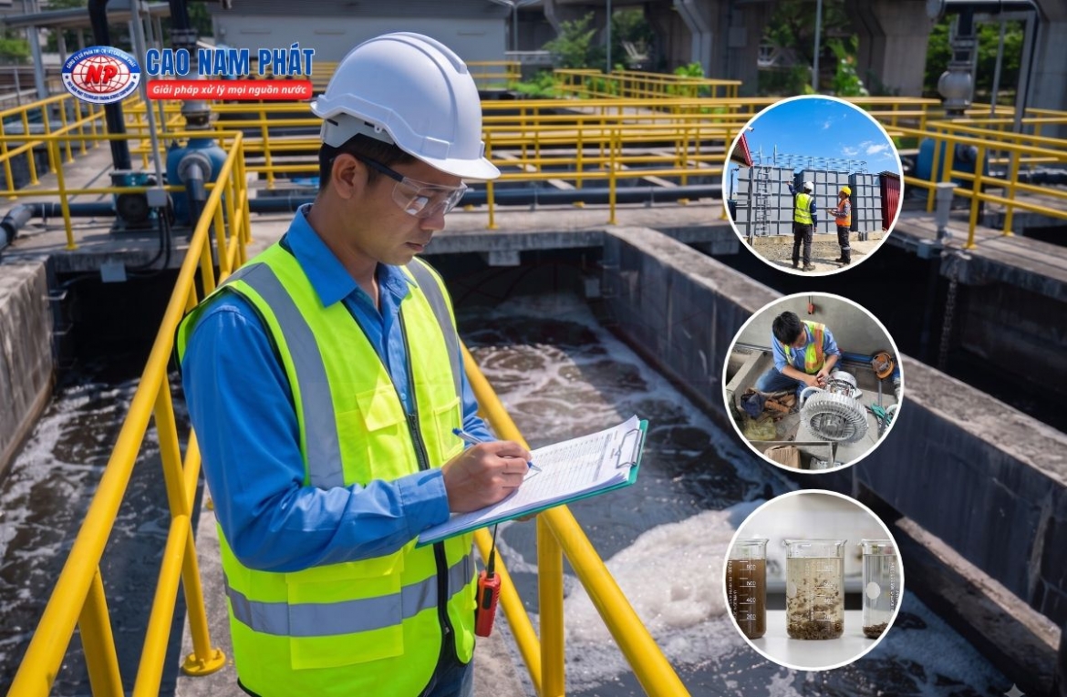 Thiết kế thi công hệ thống xử lý nước thải