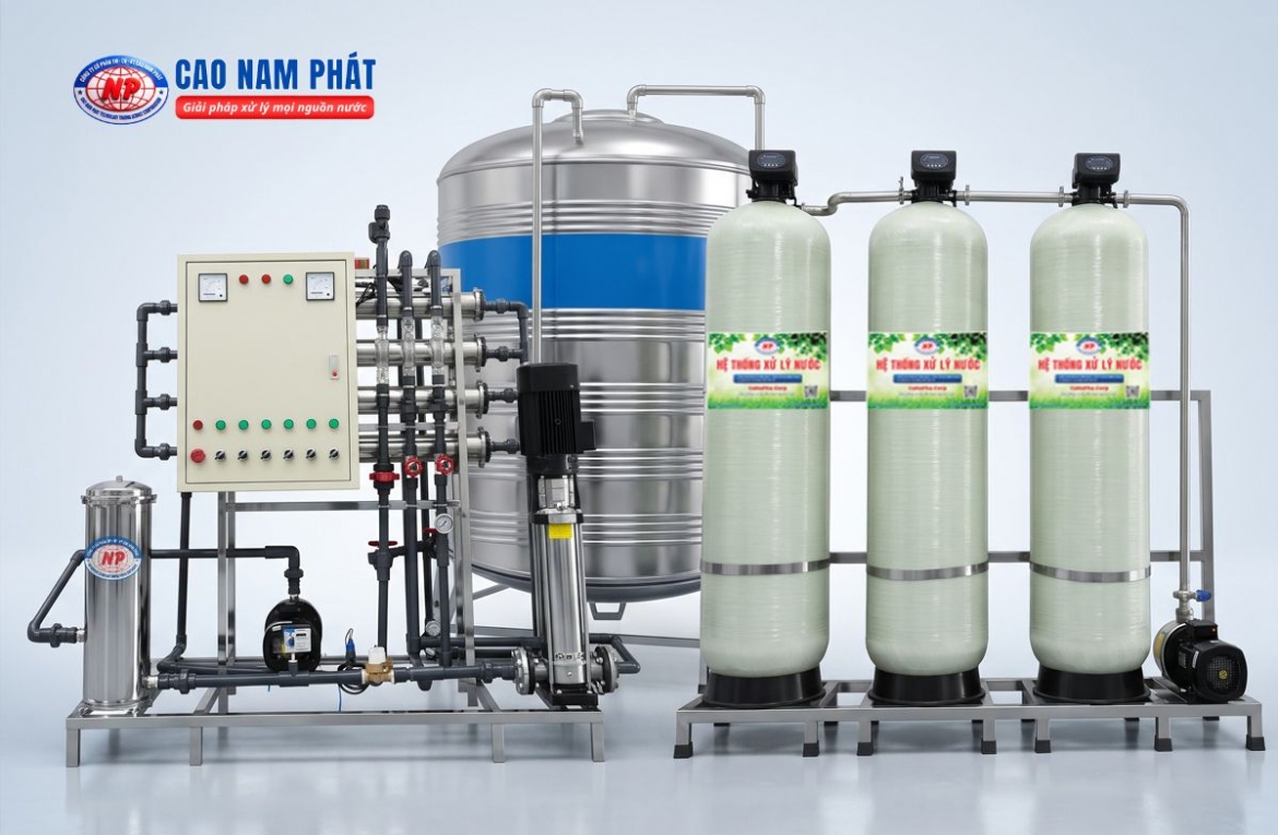 Thiết kế và lắp đặt hệ thống xử lý nước cấp