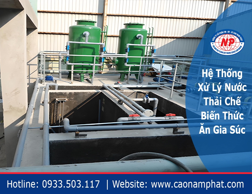 Xử Lý Nước Thải Chế Biến Thức Ăn Gia Súc