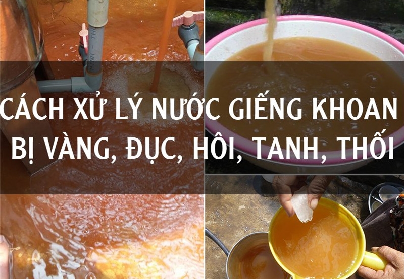 Xử lý nước giếng khoan