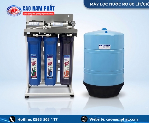 Máy Lọc Nước RO Công Suất 80 lít/giờ